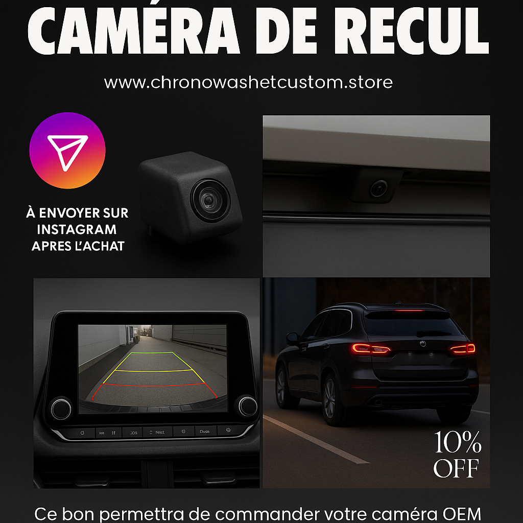 BON D'INSTALLATION CAMERA OEM