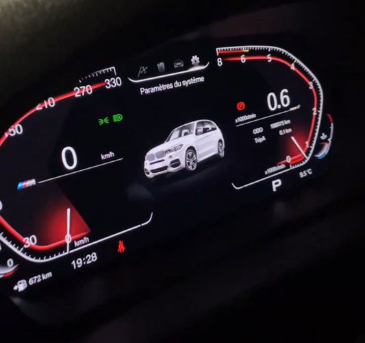BON D'INSTALLATION VIRTUAL COCKPIT BMW X5-X6 E70-E71